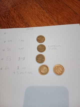 Monedas 1 Peseta 1947