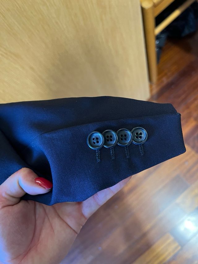 Giacca Blu Elegante Uomo