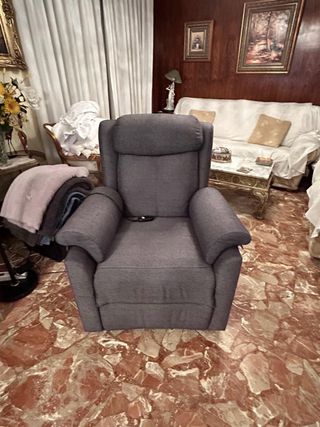Sillón Relax Eléctrico Gris