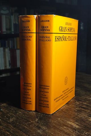 DICCIONARIO ITALIANO-ESPAÑOL  ESPAÑOL-ITALIANO