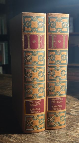 DICCIONARIO ITALIANO-ESPAÑOL  ESPAÑOL-ITALIANO