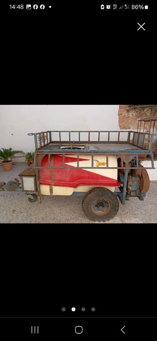 Motobomba sulfatar Cuba