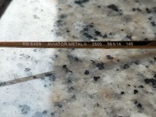 Ray-Ban Aviator Doradas