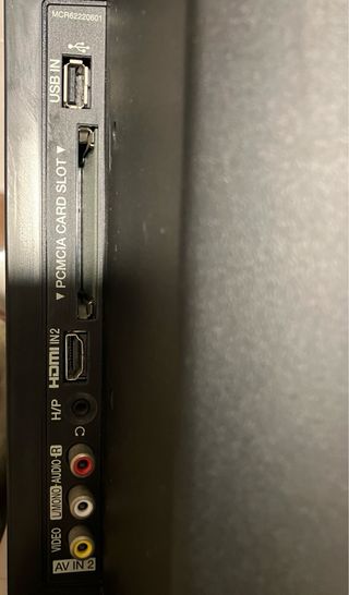 TV LG 32" 32LD350 - Negro/Rojo