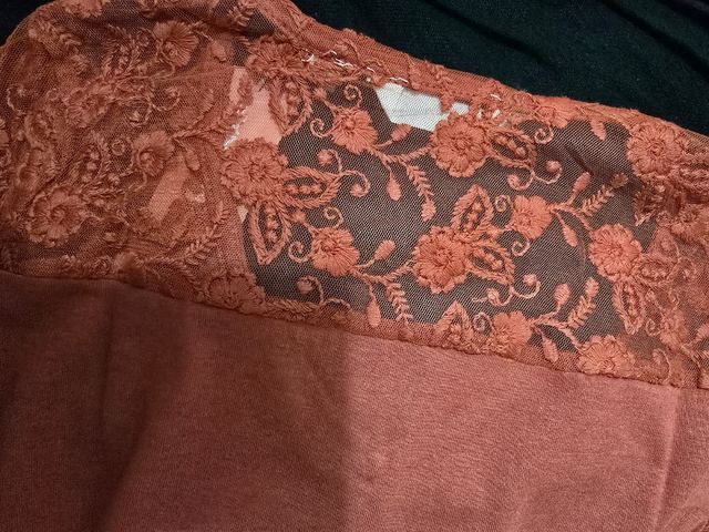 Top Naf Naf rosso taglia XS