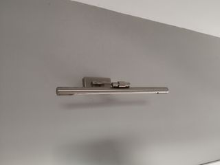 Lámpara pared metalica - plata