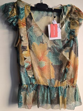 Blusa Naf Naf oro, multicolor, XS