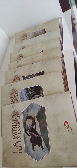La Bibbia per la Famiglia Set Completo in 8 volumi