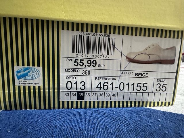 Zapatos comunión niño blanco