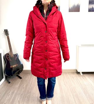 Abrigo Desigual rojo - Talla L pequeña