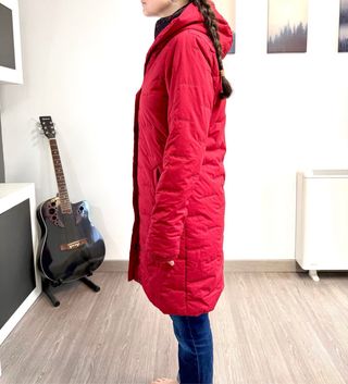Abrigo Desigual rojo - Talla L pequeña