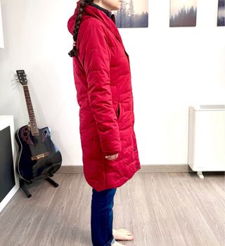 Abrigo Desigual rojo - Talla L pequeña