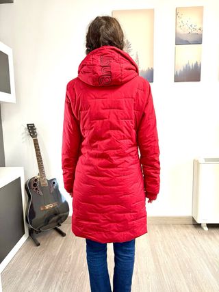 Abrigo Desigual rojo - Talla L pequeña