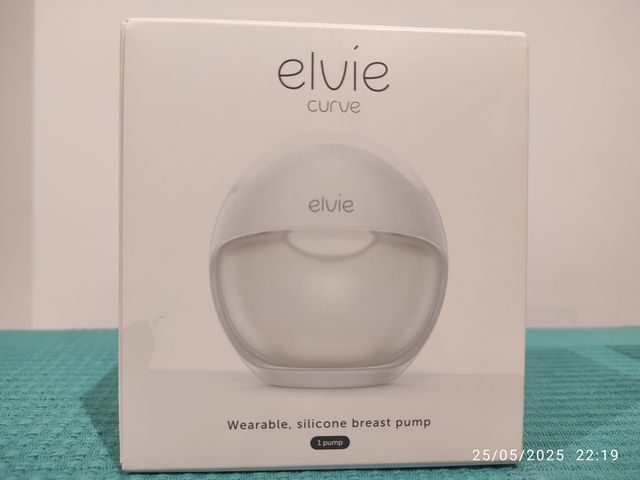 Sacaleches silicona succión natural Elvie curve