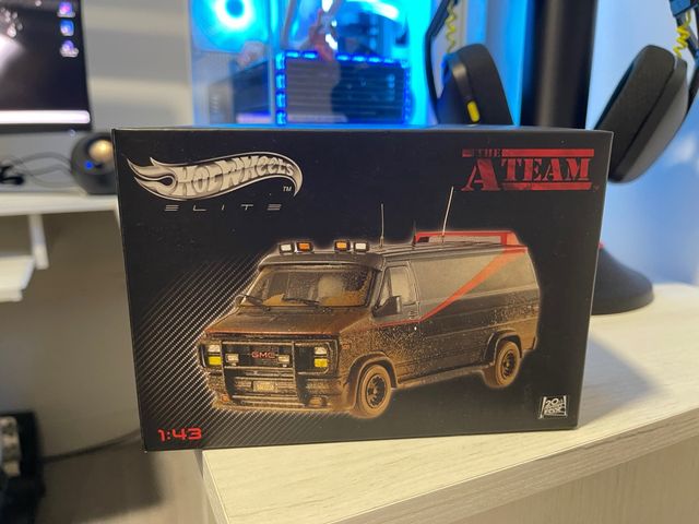 HotWheels furgoneta Equipo A Edicion Limitad Barro