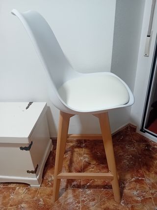 Taburetes cocina blancos - ¡Nuevos!