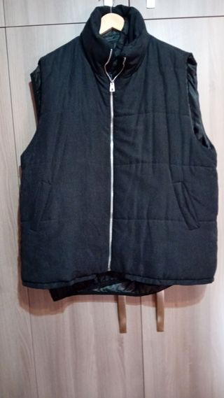 Chaleco acolchado negro