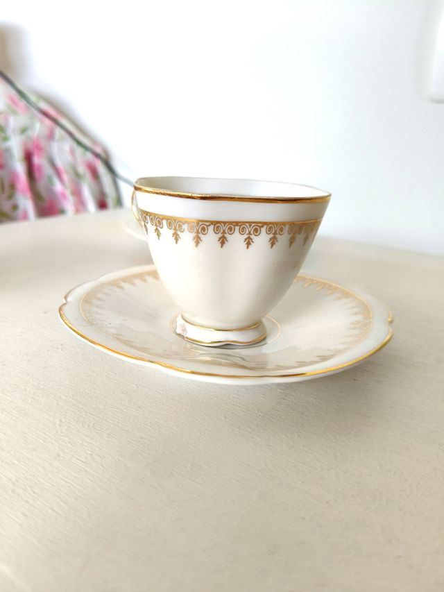 Servizio da tè in porcellana Royal Gijon