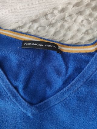 Jersey Purificación García azul