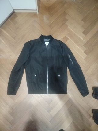 Chaqueta bomber Jack & Jones negra