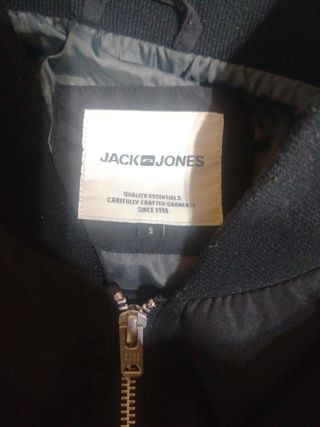 Chaqueta bomber Jack & Jones negra