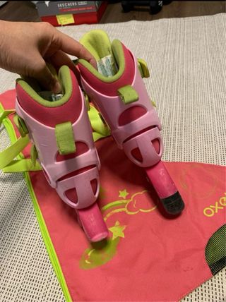 Patines Oxelo niña - Ajustables
Talla 28-30