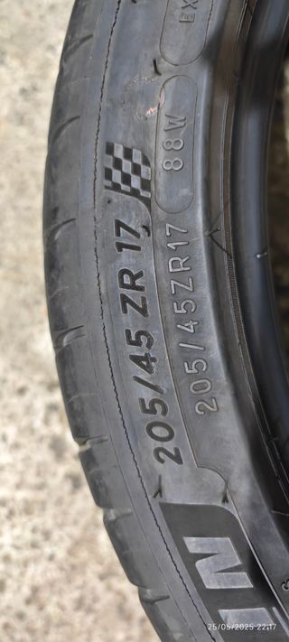 Neumáticos Michelin 205/45ZR17