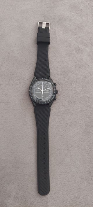 cinturino strap per orologio swatch omega moon