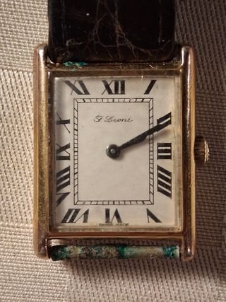 Quadrante e mezzo cinturino da polso F.Leoni 