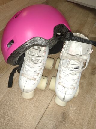 Patines Oxeo talla 28 + casco