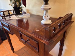 Mueble recibidor madera restaurado