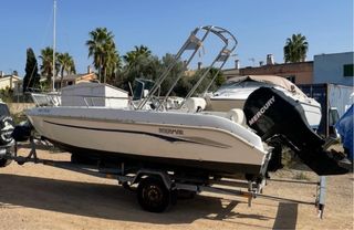 Barca Aquamar 17, motor Mercury 80cv