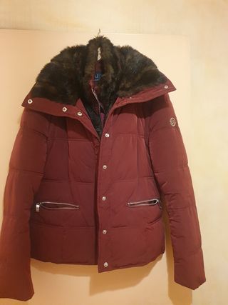 Chaquetón Armani Jeans Rojo Talla 7