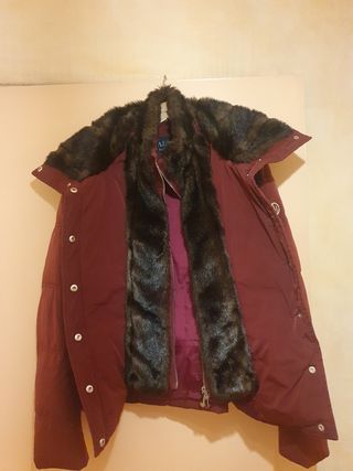 Chaquetón Armani Jeans Rojo Talla 7