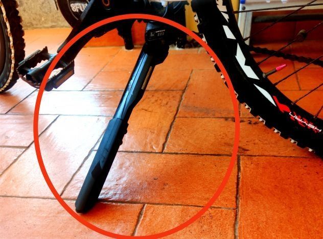 Cavalletto Ursus a scatto molla e-bike 31 cm usato