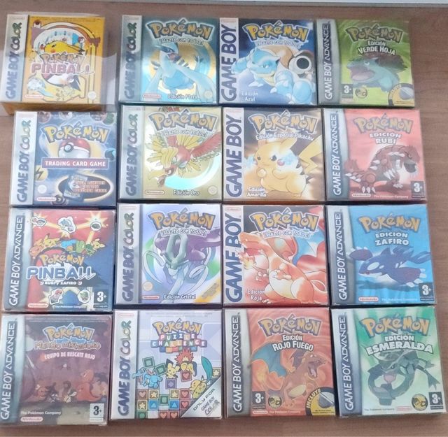 Colección Completa Pokémon
No venta por separado !