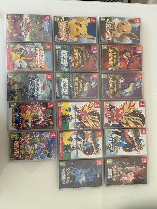 Colección Completa Pokémon
No venta por separado !