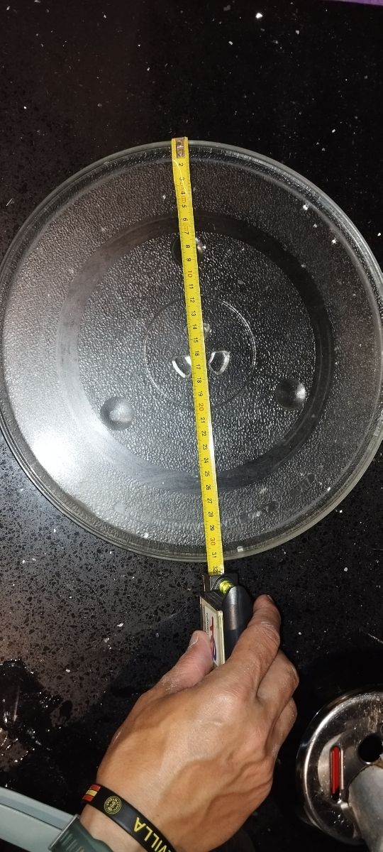 Plataforma giratória micro-ondas 3'5cm