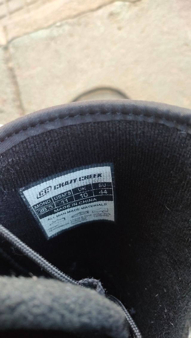 Botas Snowboard CrazyCreek Negras