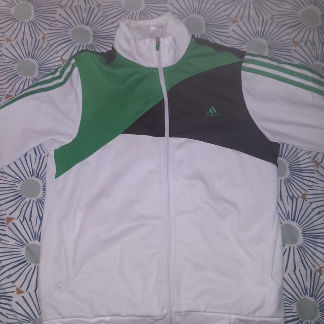 Chaqueta Adidas Verde-Blanca