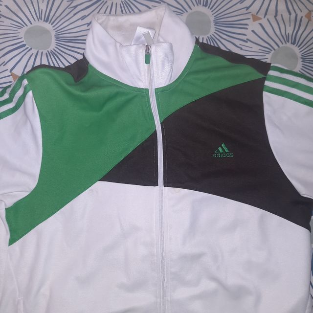 Chaqueta Adidas Verde-Blanca
