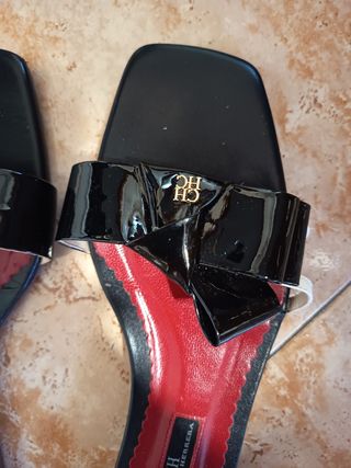 Sandalias carolina herrera