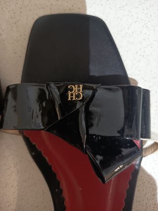 Sandalias carolina herrera