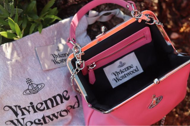 Vivienne Westwood - Borsa Granny Frame rosa