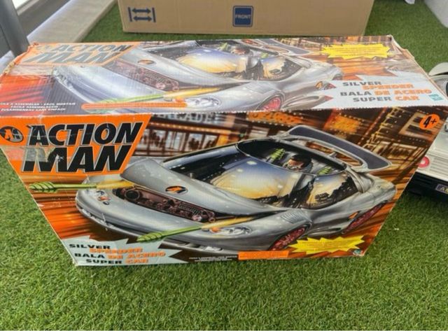 Veicolo Action Man Silver Speeder