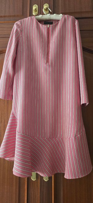 Vestido Purificación García - Rojo blanco - Talla