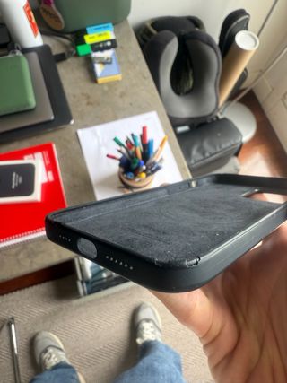 Funda silicona negra iPhone 13 Pro Max