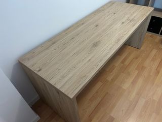 Escritorio madera beige NUEVO
