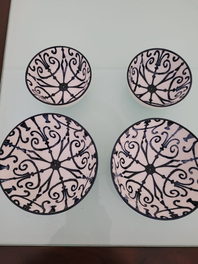4 Cuencos porcelana china