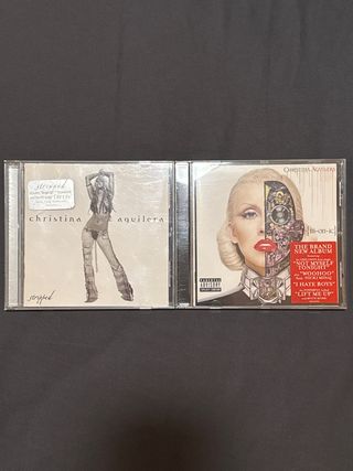 Christina Aguilera: Stripped & Bionic CDs
